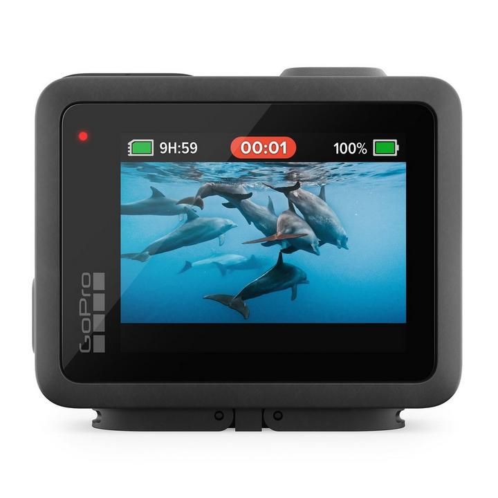 GOPRO HERO Action Camera, 12 MP, Touchscreen, Wi-Fi, Black