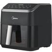 Midea 5.5 L Air Fryer, 1500 W, 60 Minutes Timer, Digital Touch Control, Black