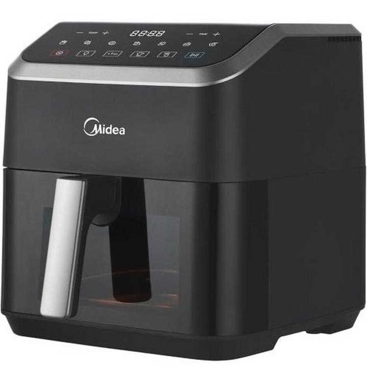 Midea 5.5 L Air Fryer, 1500 W, 60 Minutes Timer, Digital Touch Control, Black