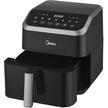 Midea 5.5 L Air Fryer, 1500 W, 60 Minutes Timer, Digital Touch Control, Black