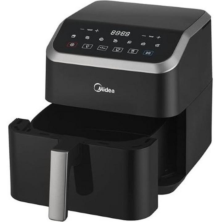 Midea 5.5 L Air Fryer, 1500 W, 60 Minutes Timer, Digital Touch Control, Black