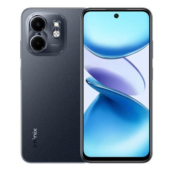 Infinix Smart 9, 4G, 128GB, 4GB RAM, Metallic Black