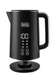 Black+Decker 1.7L Digital Electric Jug Kettle Double Wall Stainless Steel Body 2200W Black