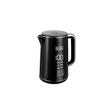 Black+Decker 1.7L Digital Electric Jug Kettle Double Wall Stainless Steel Body 2200W Black