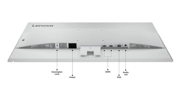 LENOVO L27i-4A FHD Flat Monitor, 27 inch, Integrated Speaker, Cloud Grey