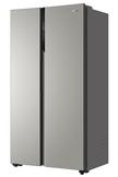 Haier Side by Side Refrigerator, 11.9Cu.ft, Freezer 5.9Cu.ft, Twin Inverter, Humidity Control,Grey