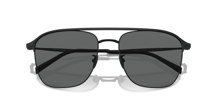 Giorgio Armani, Sunglasses  Metal, Man, Matte Black