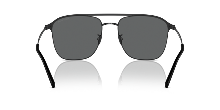Giorgio Armani, Sunglasses  Metal, Man, Matte Black