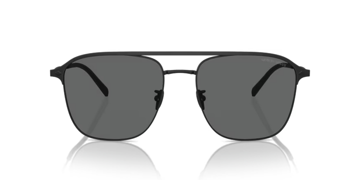 Giorgio Armani, Sunglasses  Metal, Man, Matte Black