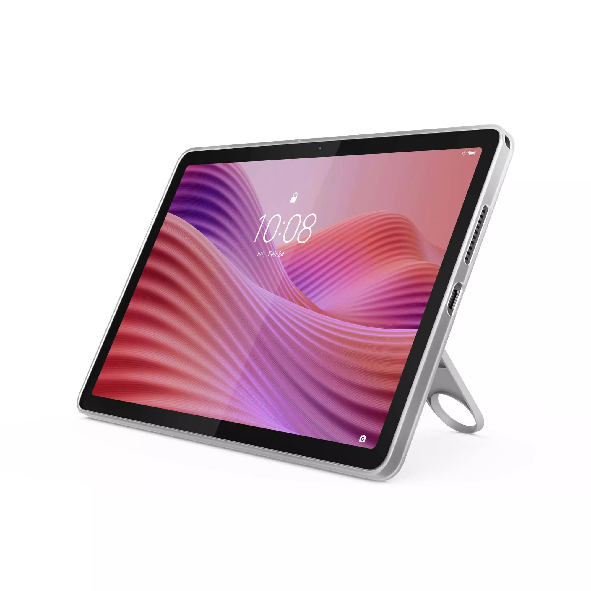 Lenovo Tab, 128GB, 4G-LTE, with Clear Case, Luna Grey