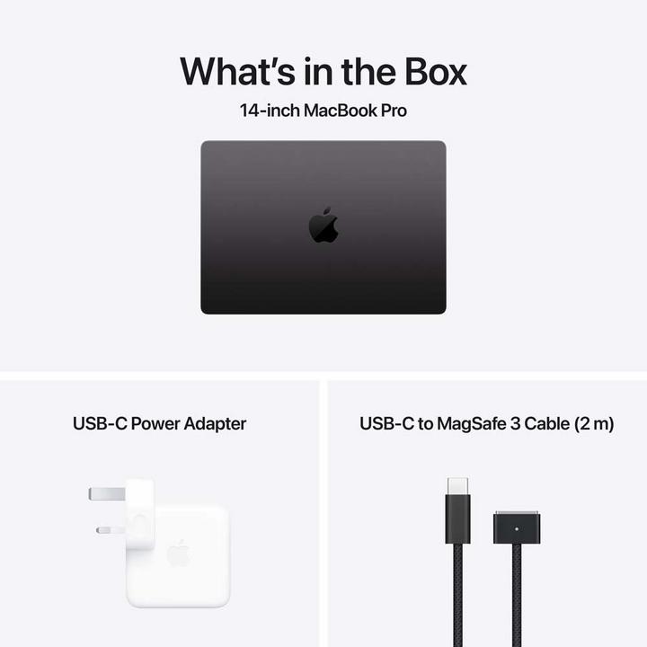 APPLE MacBook Pro, M4, 16GB, 512GB SSD, 14.2 inch, 10 Core GPU, Space Black