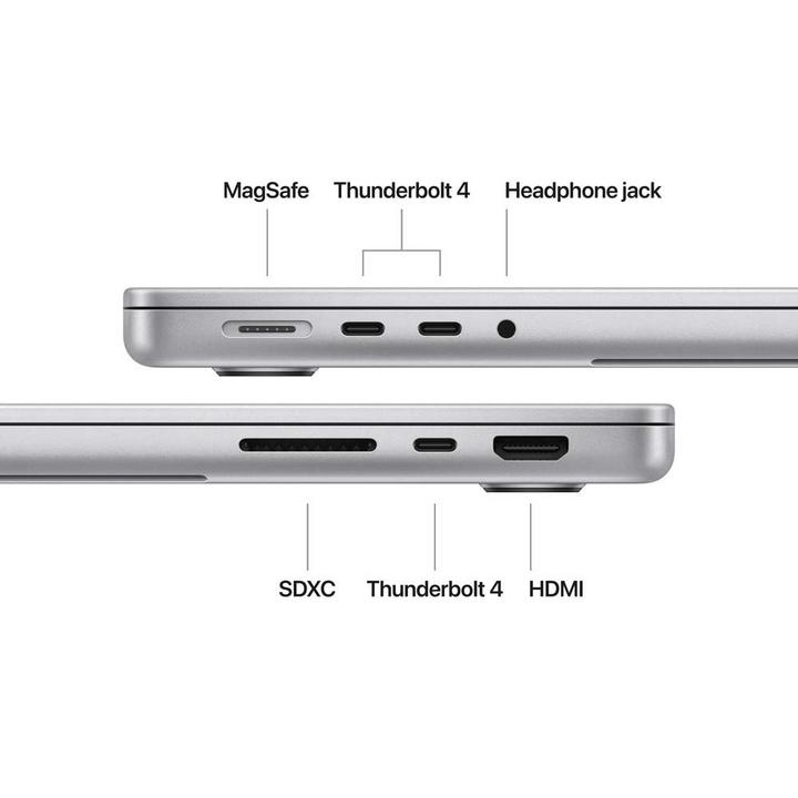 APPLE MacBook Pro, M4, 16GB, 1TB SSD, 14.2 inch, 10 Core GPU, Silver