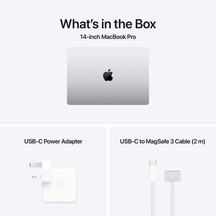 APPLE MacBook Pro, M4, 16GB, 1TB SSD, 14.2 inch, 10 Core GPU, Silver
