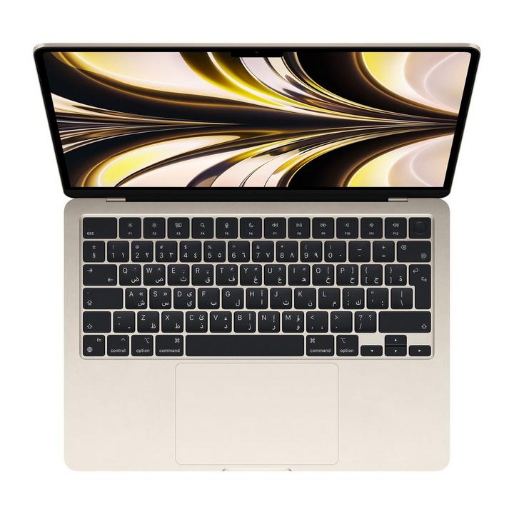 APPLE MacBook Air, M2, 16GB, 256GB SSD, 13.6 inch, 8 Core GPU, Starlight