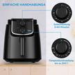 Midea INNERCHEF SERIES 4.0L Manual Air Fryer Plastic Body 1500W Black