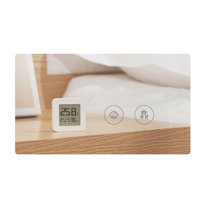 XIAOMI, Mi Temperature and Humidity Monitor 2, White