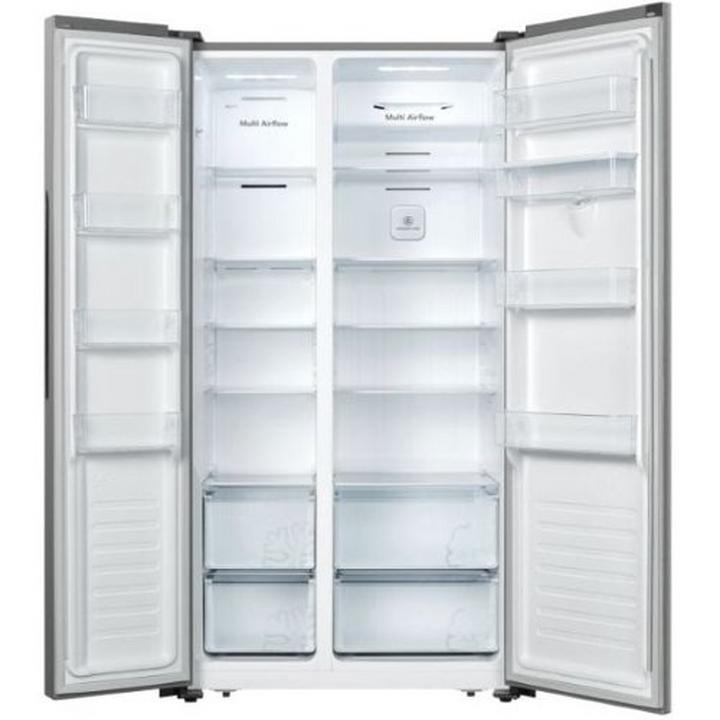 Hisense 508 Ltrs SBS Refrigerator, No Frost, Smart Inverter Compressor, Titanium