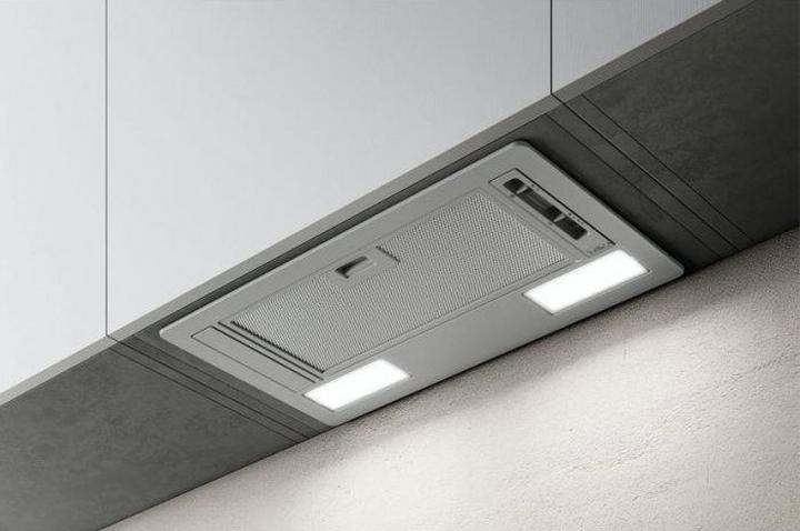 Elica ERA GR 60cm Built-In Cooker Hood Stainless Steel Body 224m³/h 81W Grey