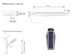 ALRAED, AL ARABI LED Solar Powered Rechargeable Street Light   250W