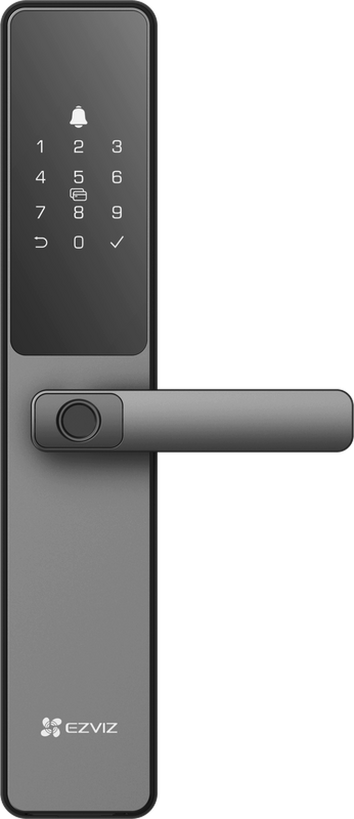 EZVIZ, DL05, Smart Door Lock With Fingerprint, Multiple Black