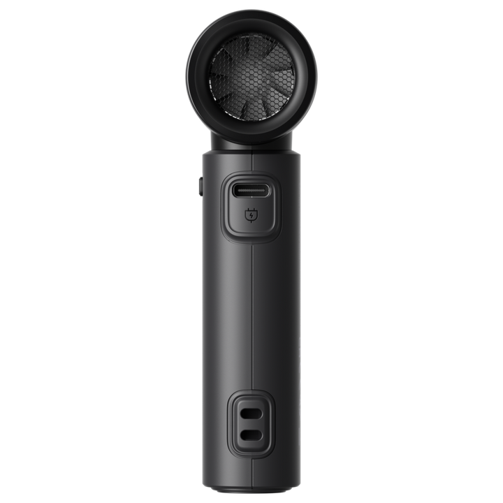 JISULIFE, Life 9 Portable Fan With LED Display, Black