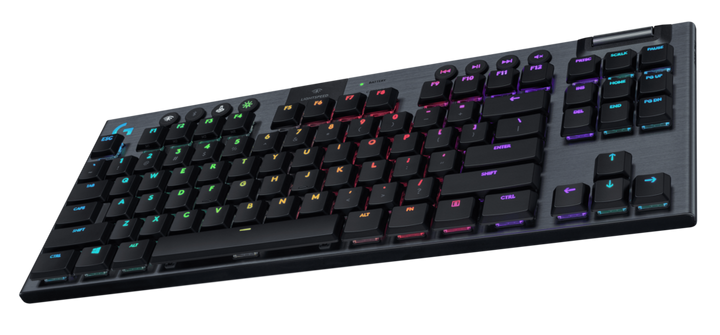LOGITECH G915 TKL Wireless Gaming Keyboard, Bluetooth, Lightspeed Wireless, Black