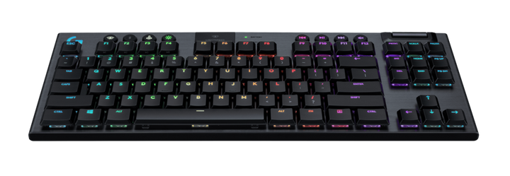 LOGITECH G915 TKL Wireless Gaming Keyboard, Bluetooth, Lightspeed Wireless, Black