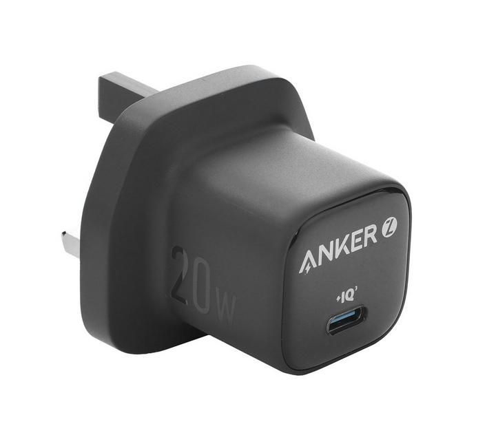 Anker Zolo Adaptor, 20W, 1 Type C Cube, Black