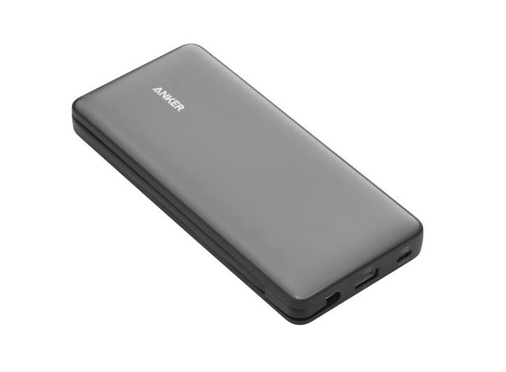 Anker Nano Slim Power Bank 20000mAh, 30W, Built-In USB-C Cable