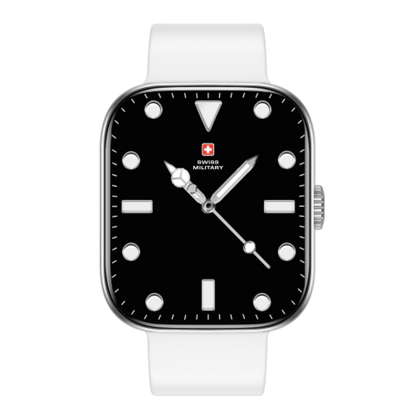 Swiss Military Alps4 Smartwatch, Inch AMOLED, White eXtra Oman