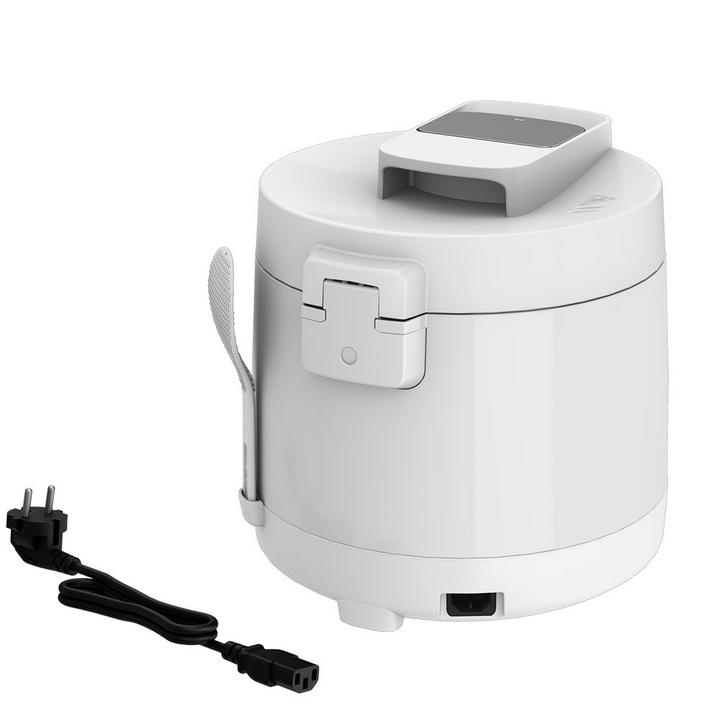 Hitachi 1.8L Electric Rice Cooker, 800W, Non-Stick Coating, White
