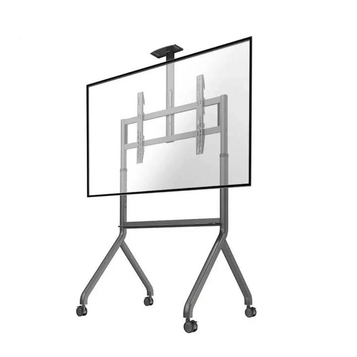 NB P220 60-100-Inch Motorized LED TV Bracket Stand With Remote 90.9KG Max Grey