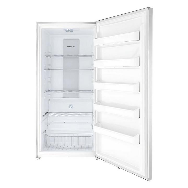 Frigidaire 566.3L Net 547L Single Door Frost Free Inverter Compressor Upright Freezer White