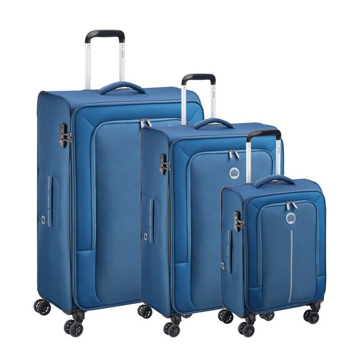 DELSEY, Caracas Double Wheels 3pcs Luggage Set, Size