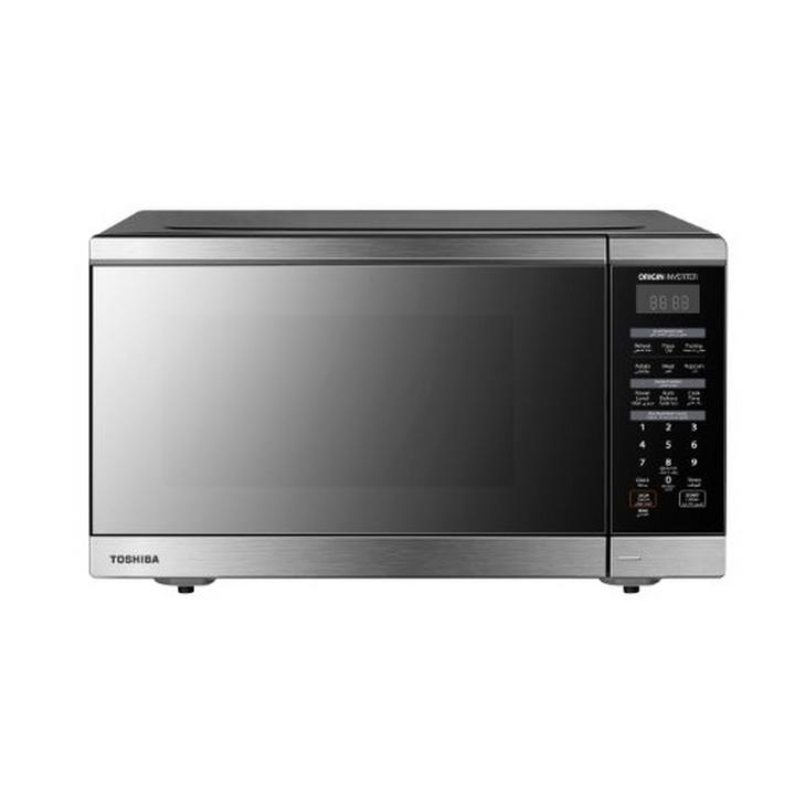 Toshiba 45L Inverter Microwave Oven, 1200W, Digital Control, Mirror Silver