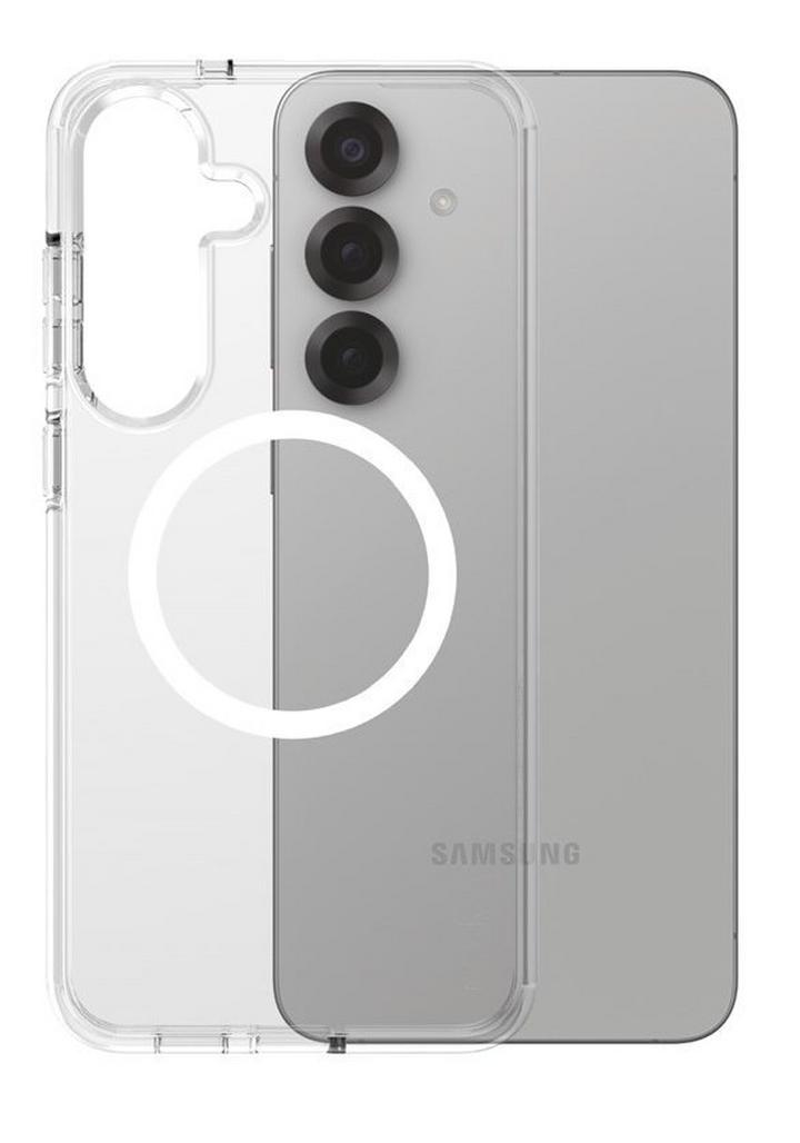 CARE by PanzerGlass Case for Samsung Galaxy S25 Plus with Qi, Clear