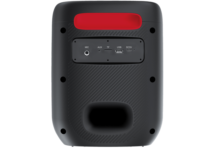 Kenwood Portable party speaker with a whopping 50 watts, Black