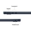 APPLE MacBook Air, M4, 24GB, 512GB SSD, 13 inch, 10 Core GPU, Midnight