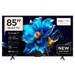 TCL, 85 Inch, QLED, 4K Samrt TV, HDMI 4, USB1, 60Hz, DLG 120Hz