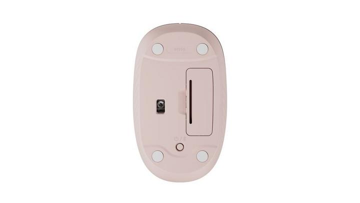 Logitech M196 Wireless Mouse, Bluetooth , 12 Month Battery, Rose