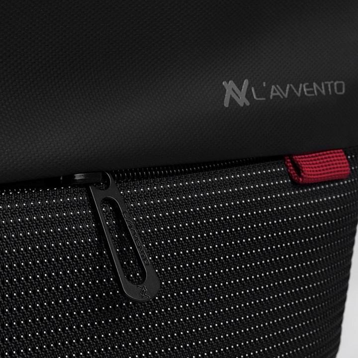 LAVVENTO Laptop Bag, 15 Inch + Power Bank 10000mAh, 20W, Type-C, USB-A, Black