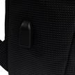 LAVVENTO Laptop Bag, 15 Inch + Power Bank 10000mAh, 20W, Type-C, USB-A, Black