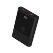 LAVVENTO Laptop Bag, 15 Inch + Power Bank 10000mAh, 20W, Type-C, USB-A, Black