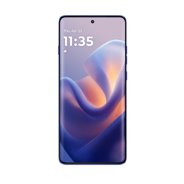 Motorola Edge 60 Pro, 5G, 512GB, Dazzling Blue - eXtra Oman
