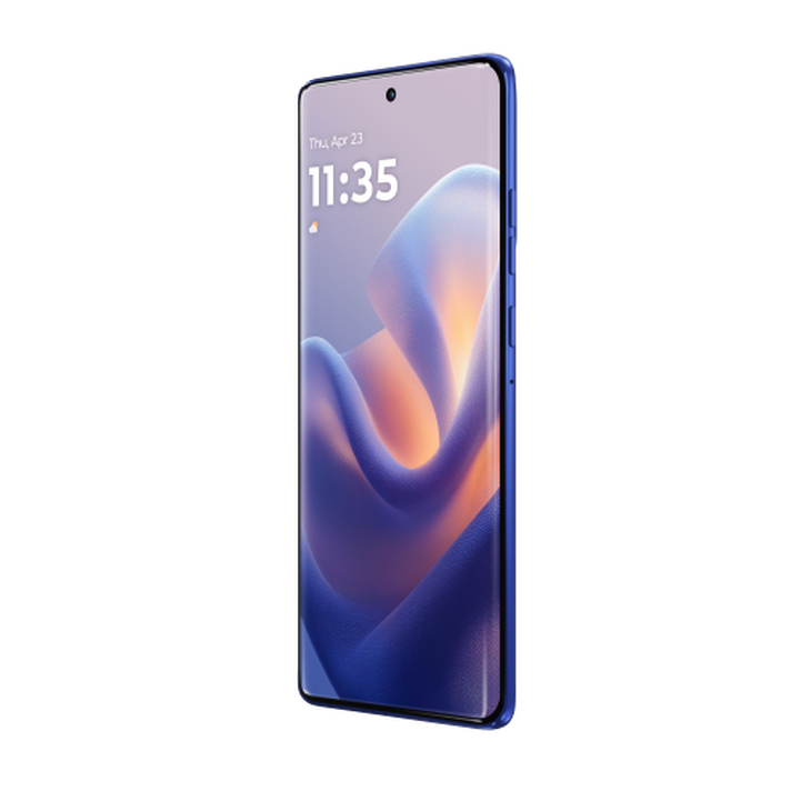 Motorola Edge 60 Pro, 5G, 512GB, Dazzling Blue - eXtra Oman