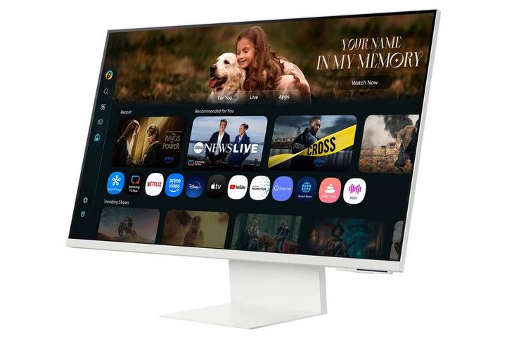 SAMSUNG M8 M80F Flat Smart Monitore, 32 Inch 4K, White - eXtra