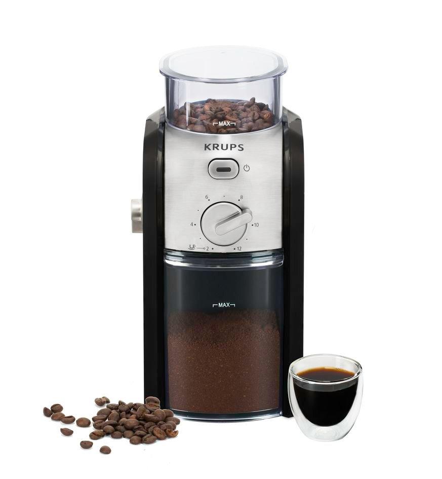 KRUPS, Coffee Grinder with Grind Size and Cup Selection, 8-Ounce, Black 4