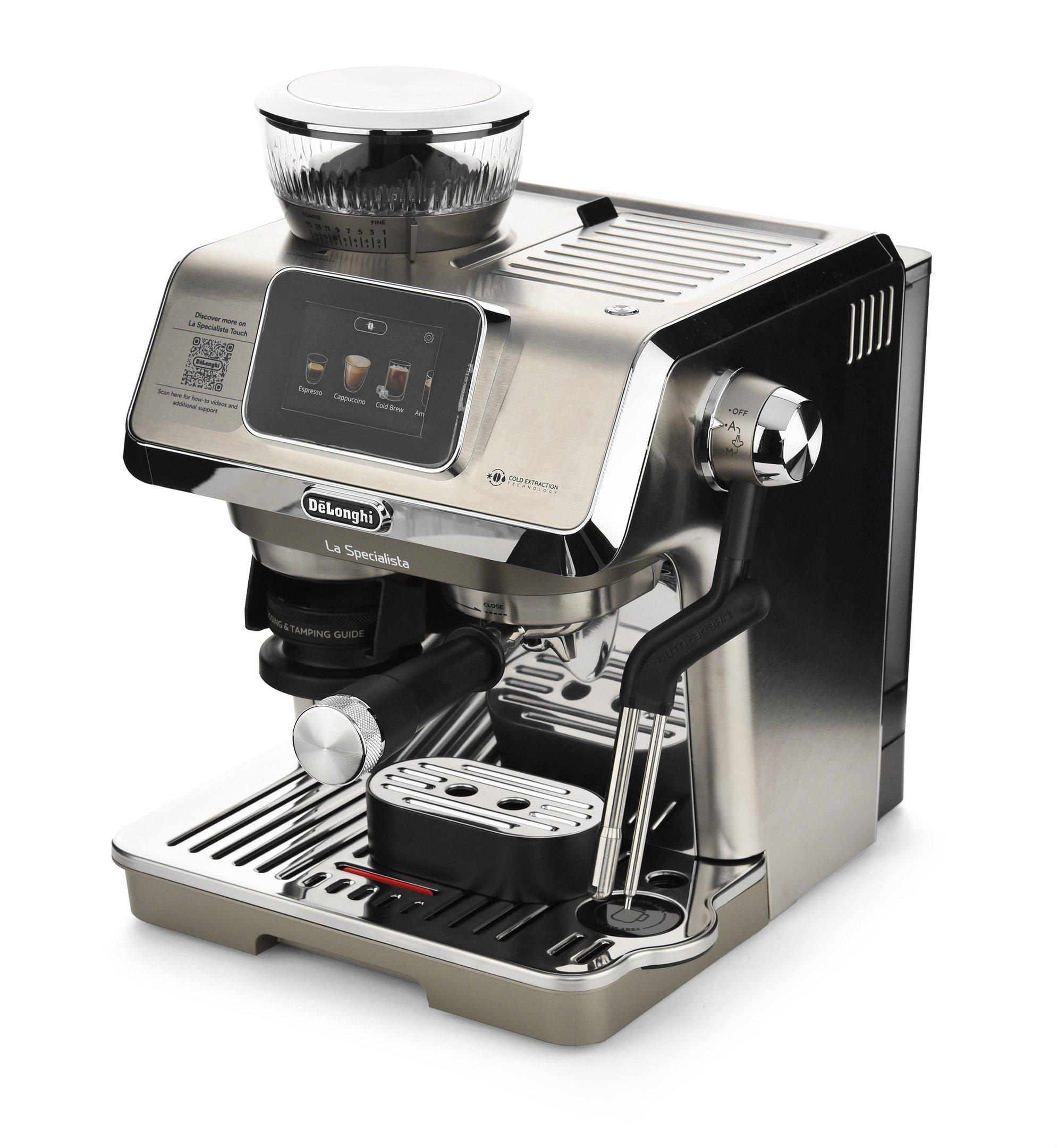 DELONGHI La Specialista, Espresso machine & Cold Brew, Touch Pump, Silver 4
