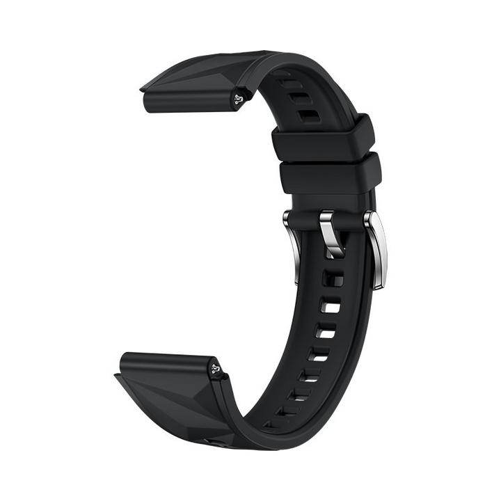HUAWEI EasyFit Black Pointed-tail Fluoroelastomer Strap, 41MM
