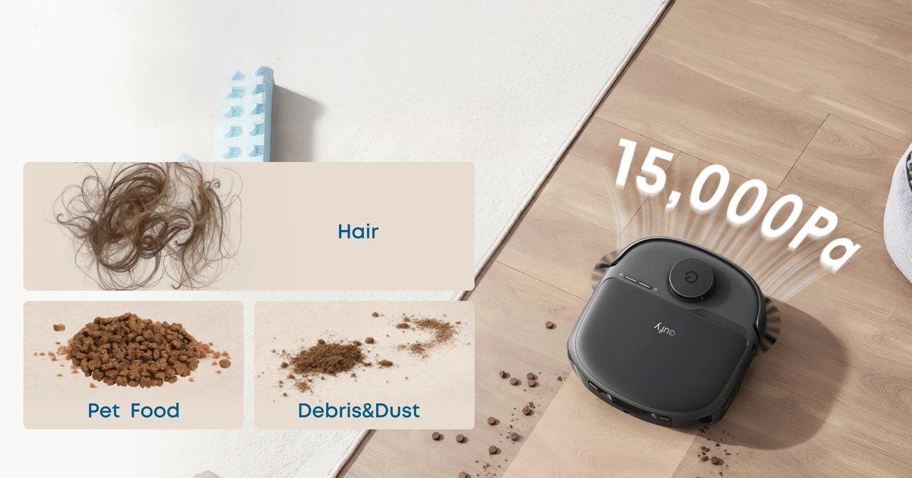 Eufy Omni C28 transitioning from hard floor to carpet